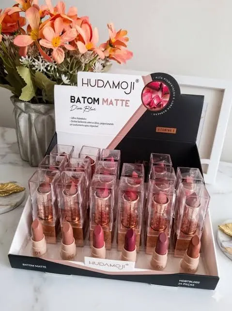 Batom matte disponível na Make é 10